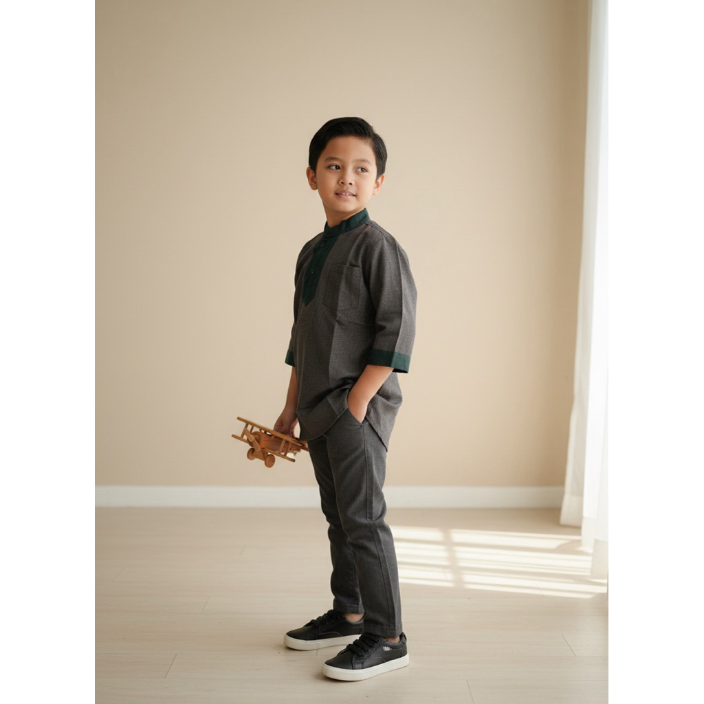 Koko Kurta Anak 7/8 - Army