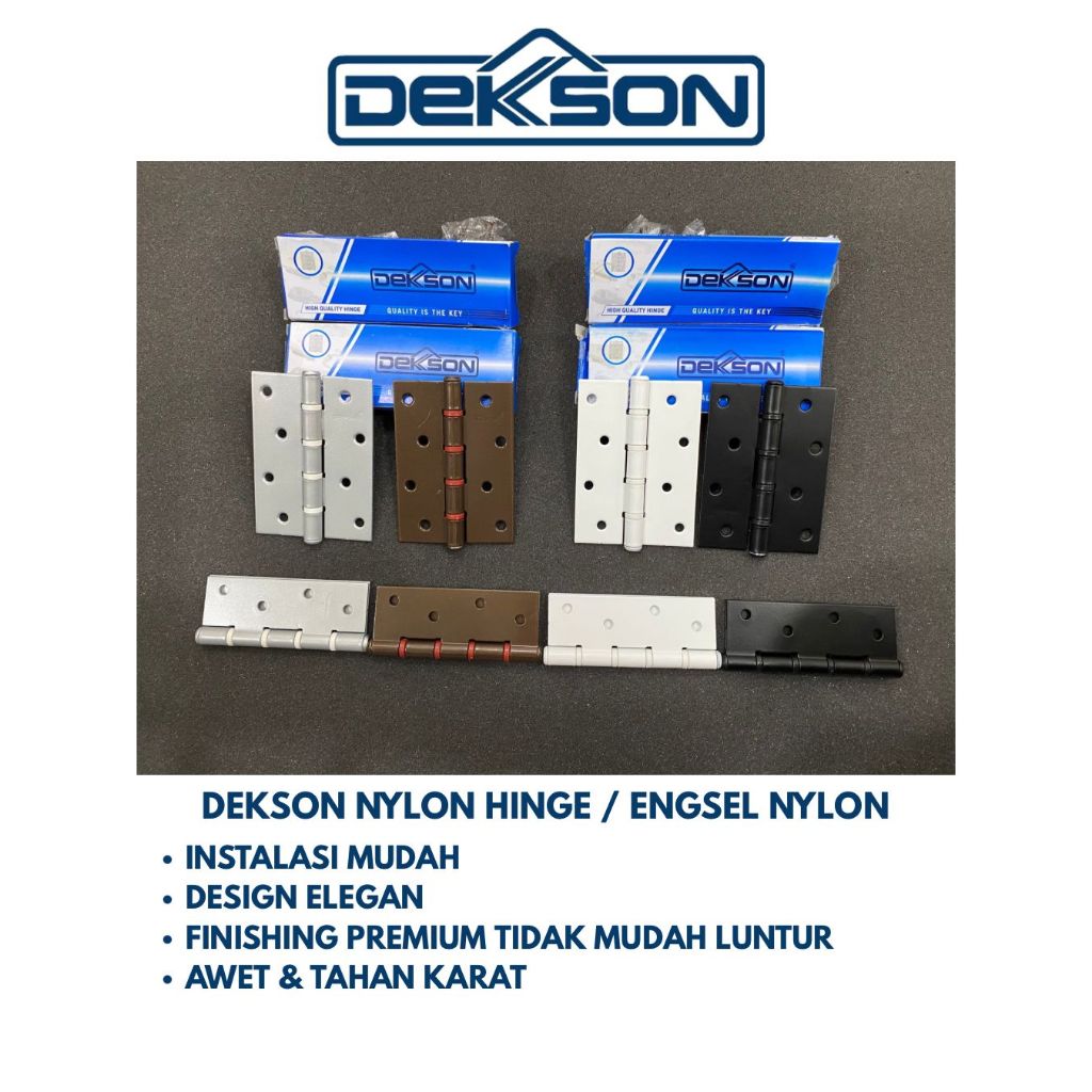 Engsel Pintu Aluminium DEKKSON 4''