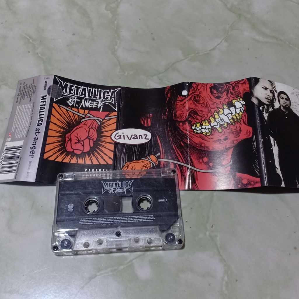 kaset pita METALLICA - St. Anger