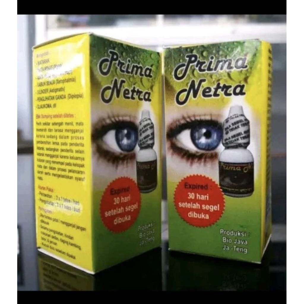 COD prima netra tetes mata herbal, untuk mata katarak berlendir/BPOM
