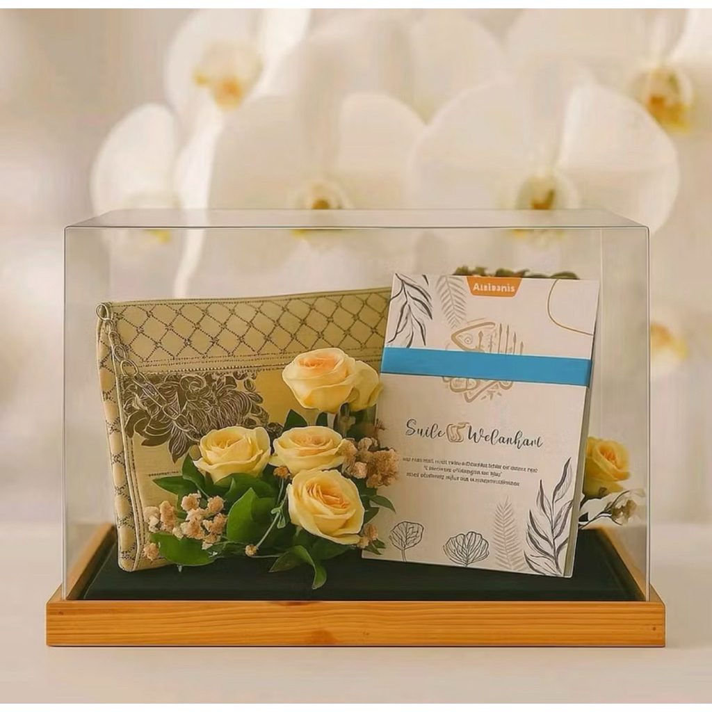 BOX KOTAK HANTARAN SESERAHAN KAYU JATI BELANDA