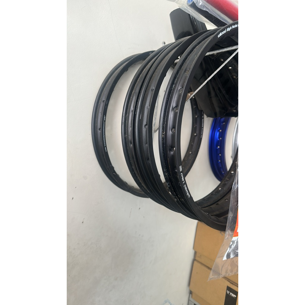 OBRAL VELG MERK WILWOOD UK 140x17 HITAM DOFF