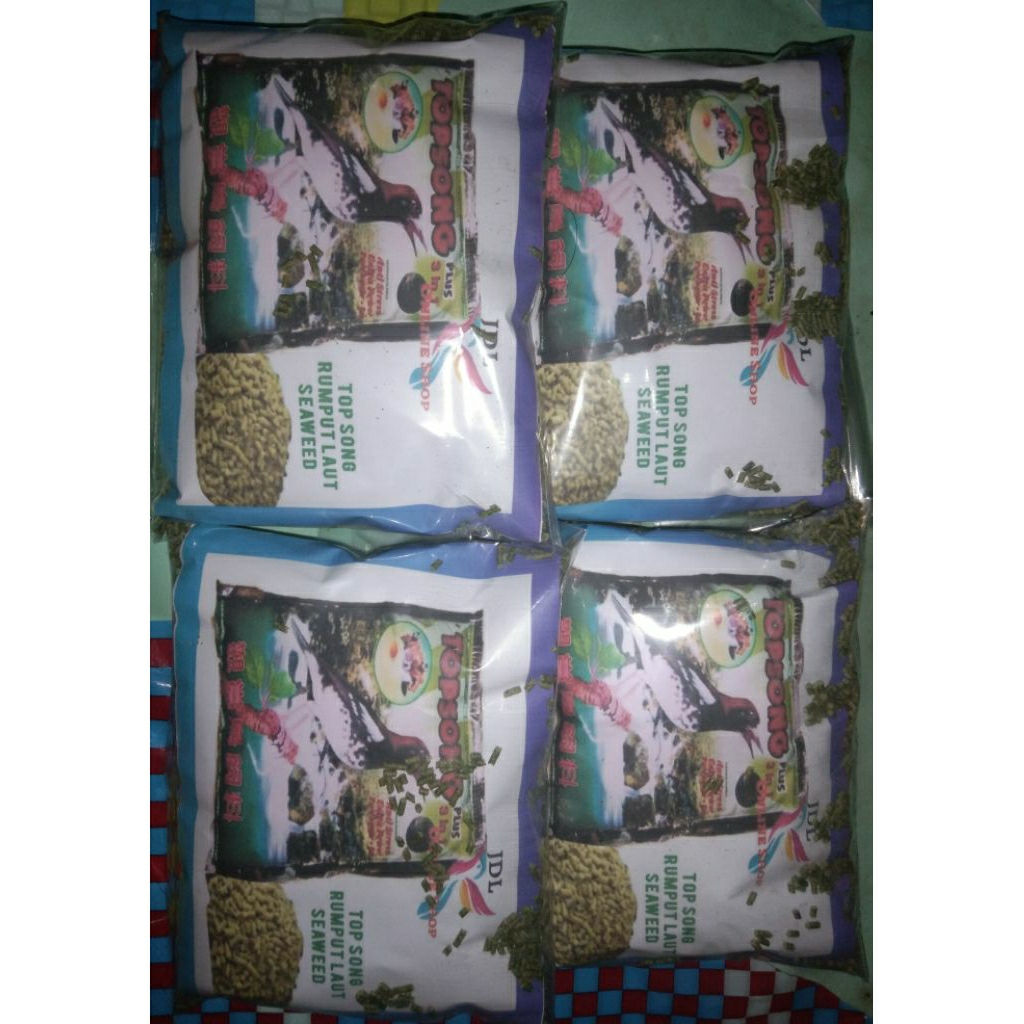 Pur Pakan Burung Top song Kacer Jalak murai Dll Warna Hijau