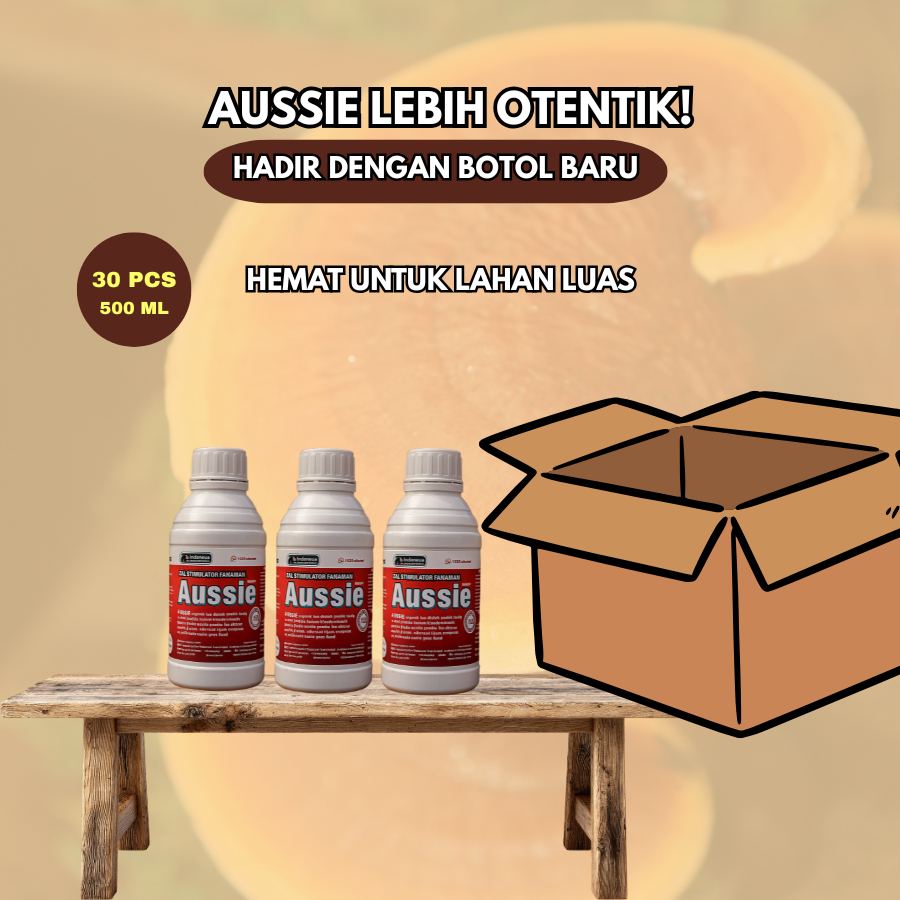 AUSSIE Paket 30 Pcs Pupuk Sawit 500ml | Booster Nutrisi Sawit Hemat Lahan Luas Penguat Akar