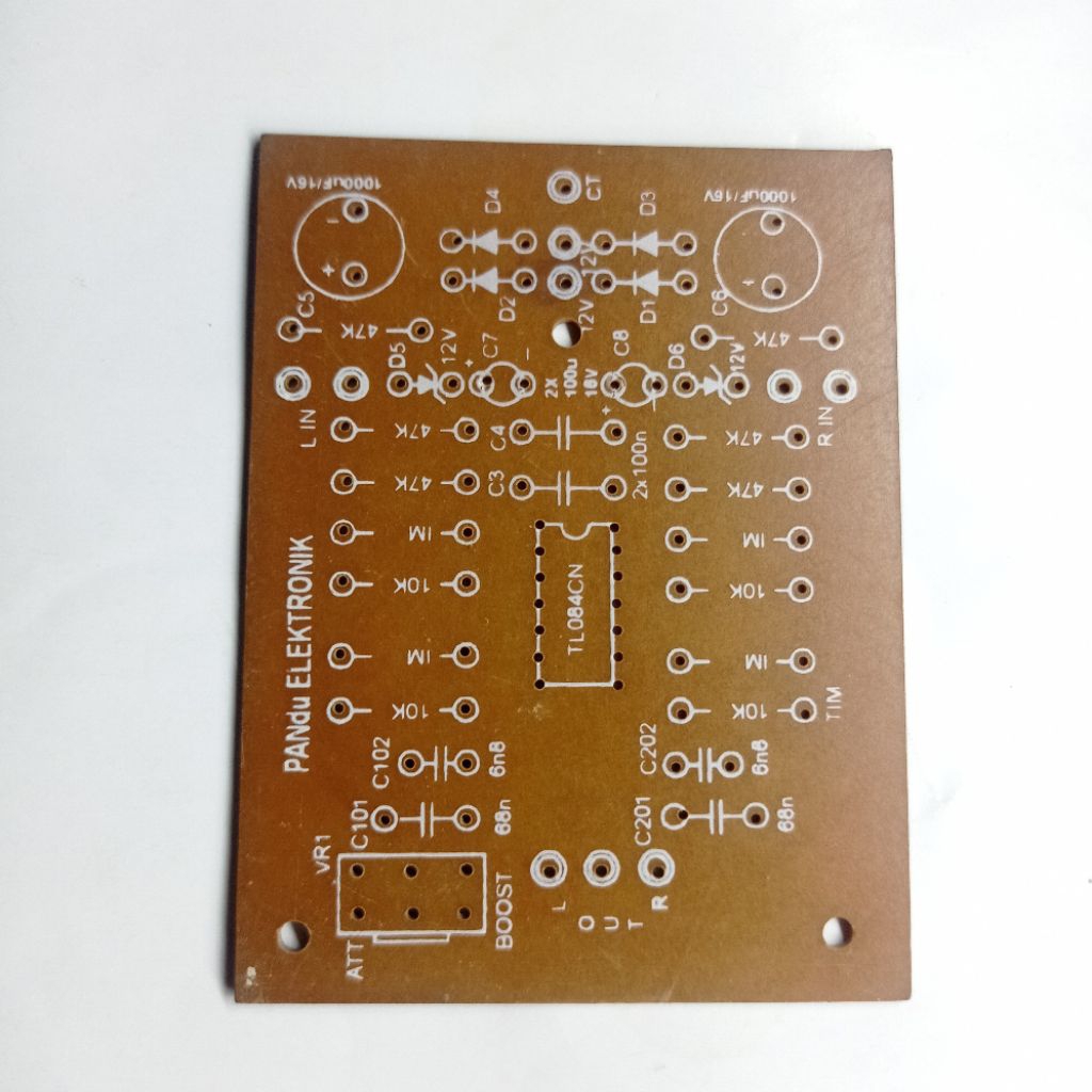 Pcb Giga Bass Plus Regulator CT