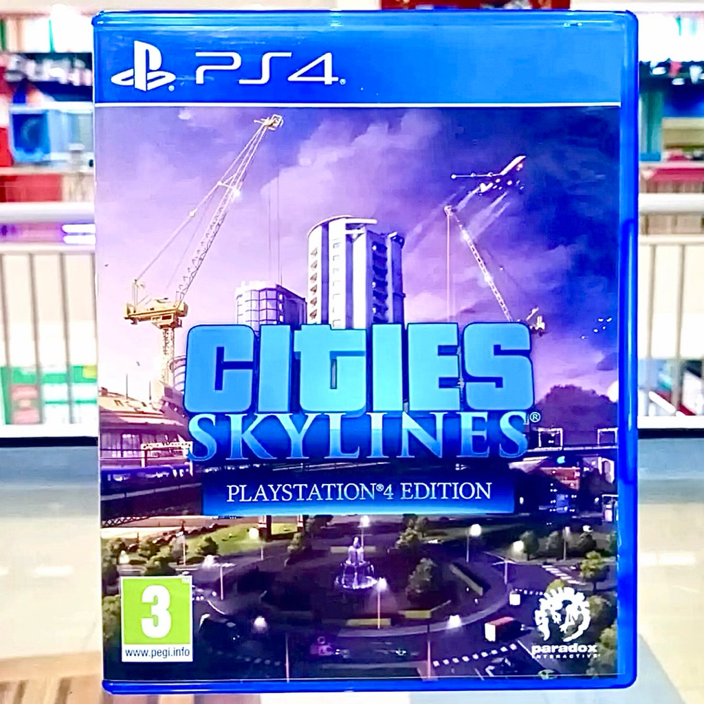Kaset Ps4 Ps5 Cities Skylines PlayStation Edition Cities Skylines PS 4 Ps 5 Playstation Games Game C
