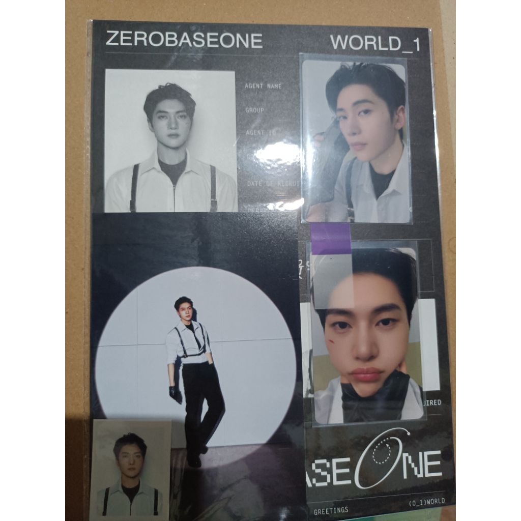 Season Greetings 2026 Zerobaseone Matthew Set + POB Appmus