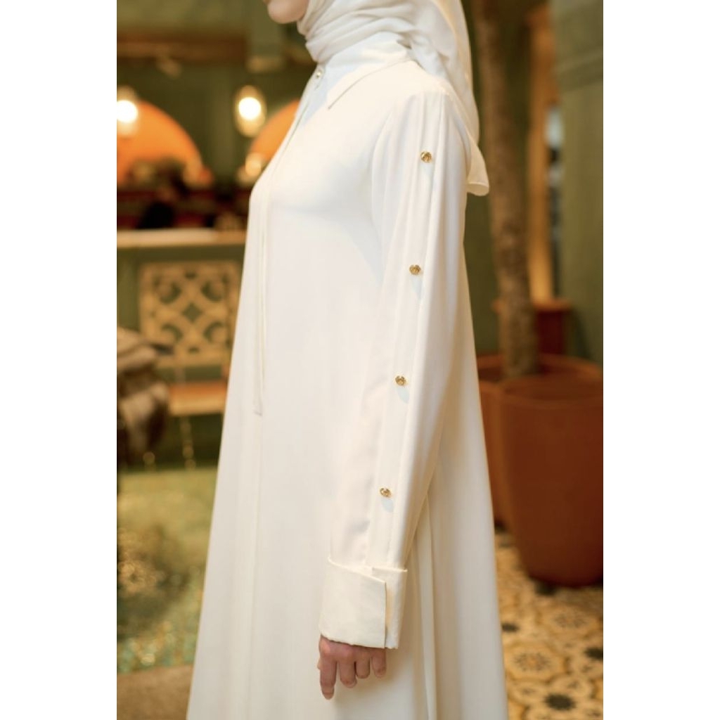 Zerina Banu - Zafira Dress broken white BARU no preloved