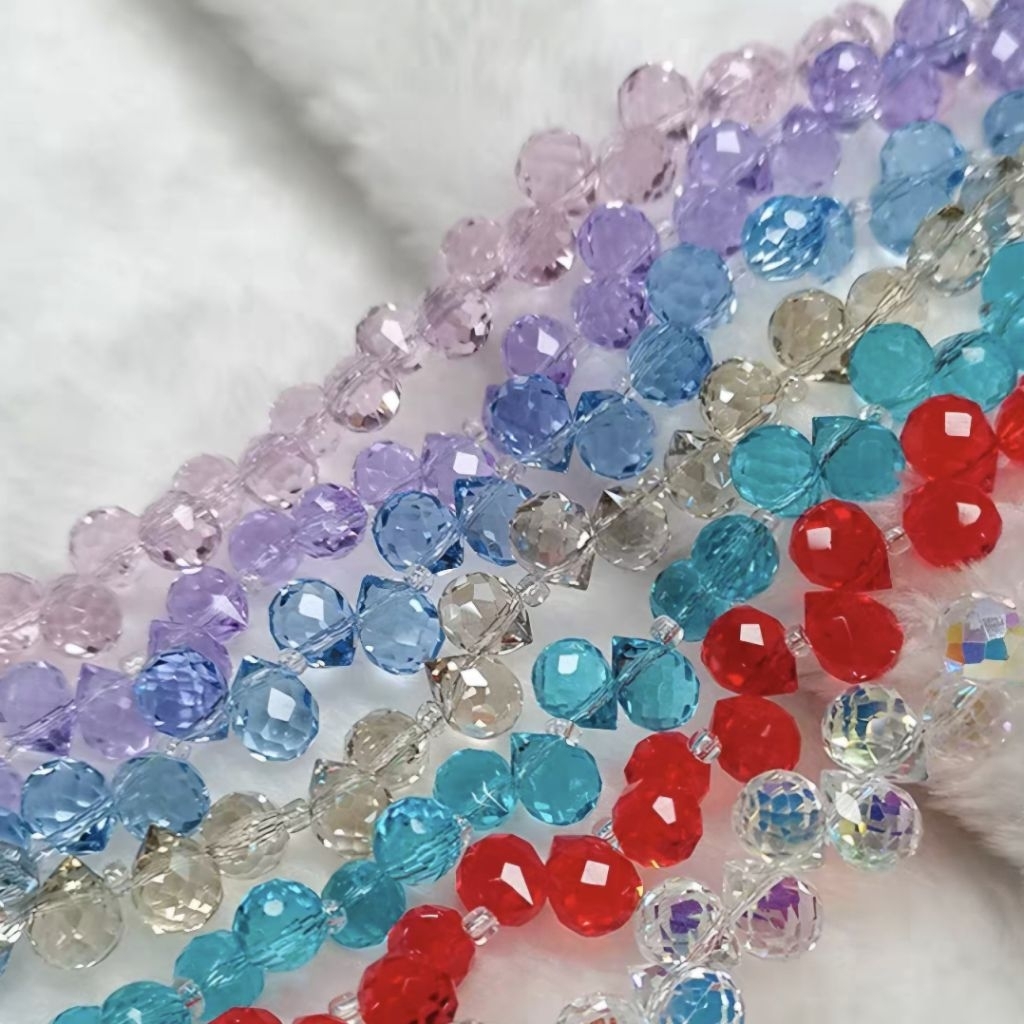 Grosir 100pcs Tetes 6mm Ceko AAA Kristal crystal beads diy ronce monte manik mote swarovski 3A