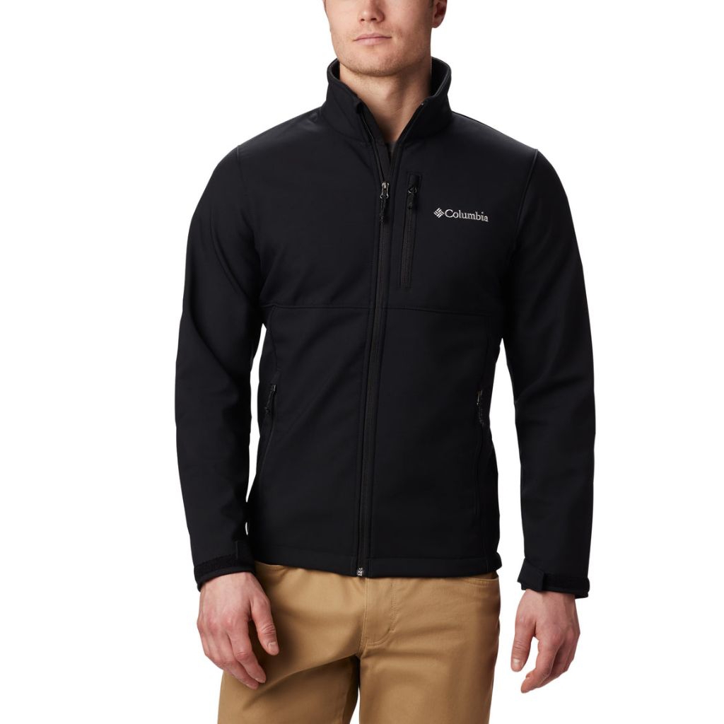 columbia ryton softshell jacket hitam
