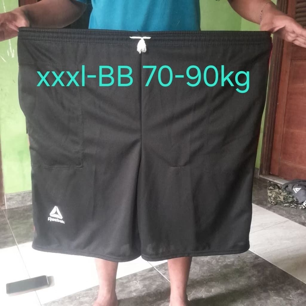 celana pendek xxxl pria wanita-celana pendek kolor xxxl-celana pendek super jumbo-celana pendek kolo