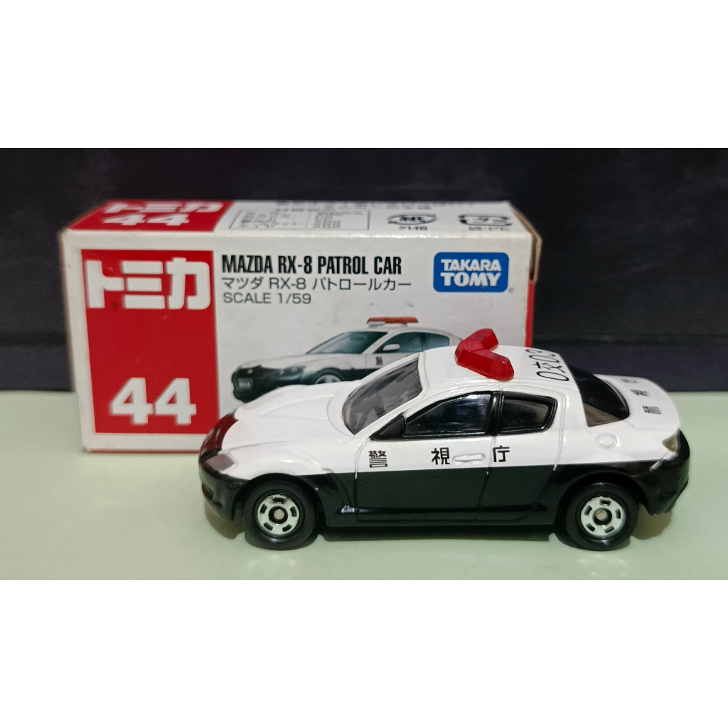 Diecast Tomica 44 MAZDA RX-8 PATROL CAR
