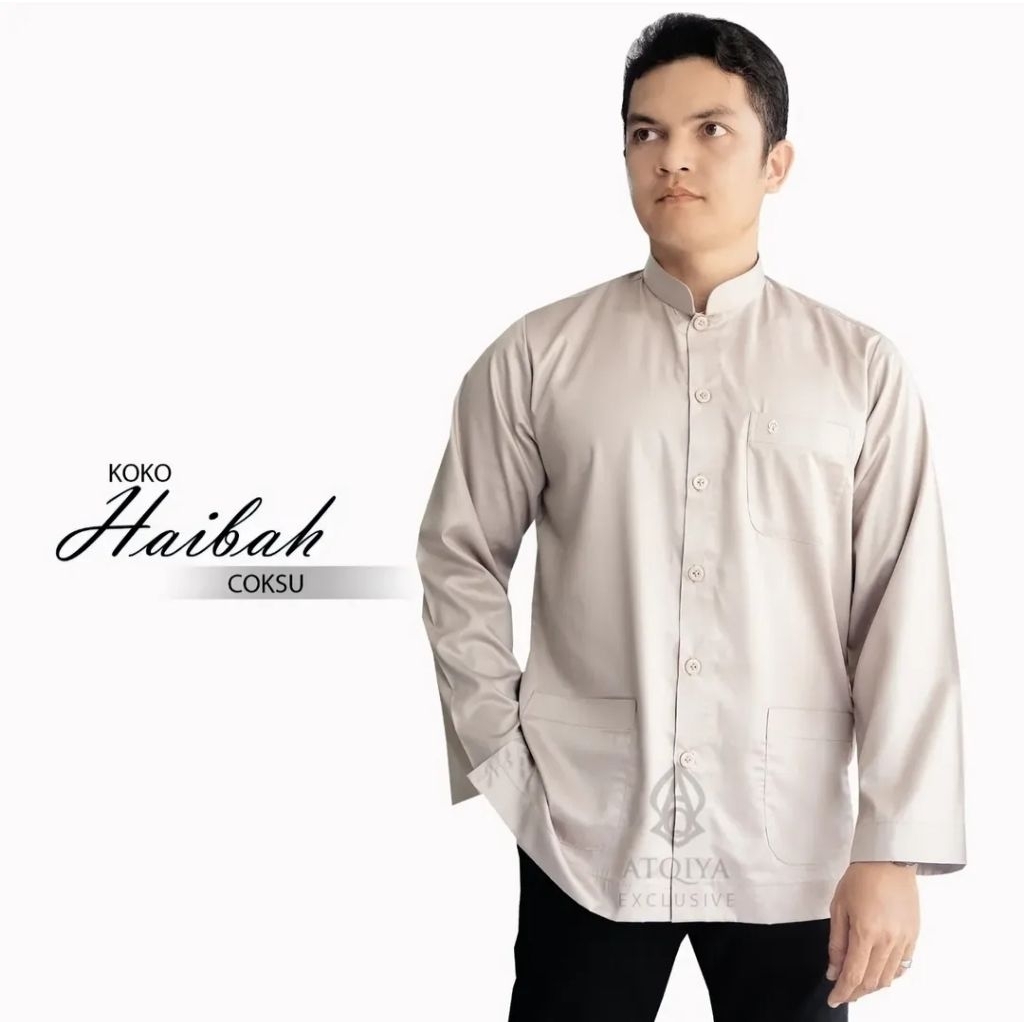 Koko Haibah Saudi by Atqiya Exclusive / Koko HQS Melayu Bordir / Baju lebaran / Haji Qadir Store / H