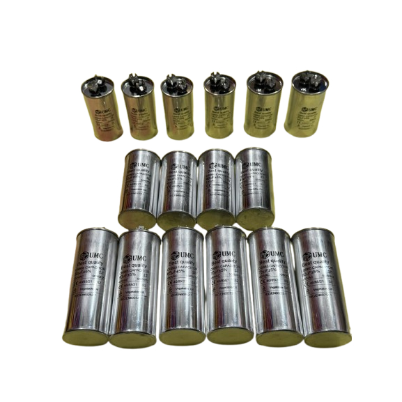 Capacitor AC Kulkas CBB65 450VAC Kapasitor Mesin