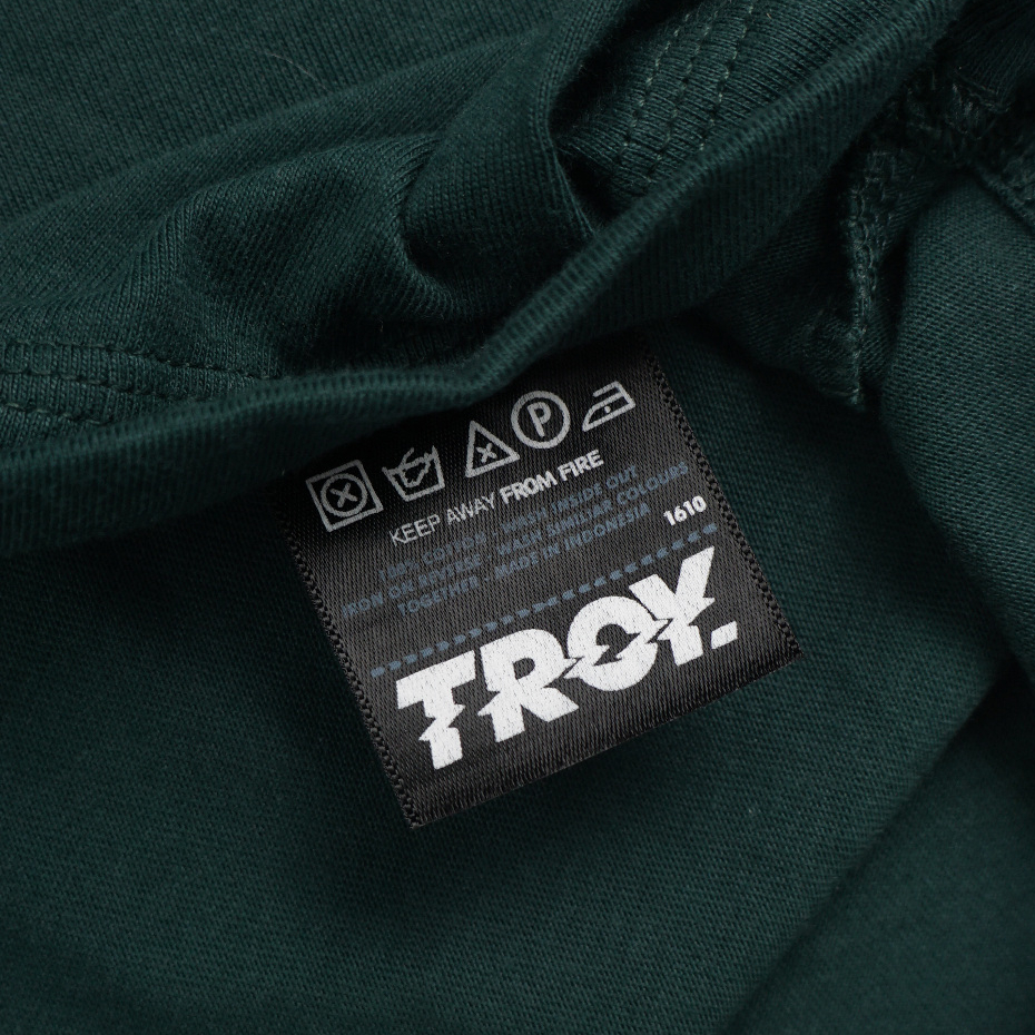 Troy Company Wangky Polo Shirt Green White World Culture - Kaos Polo Wangki Hijau Putih WKD 3127
