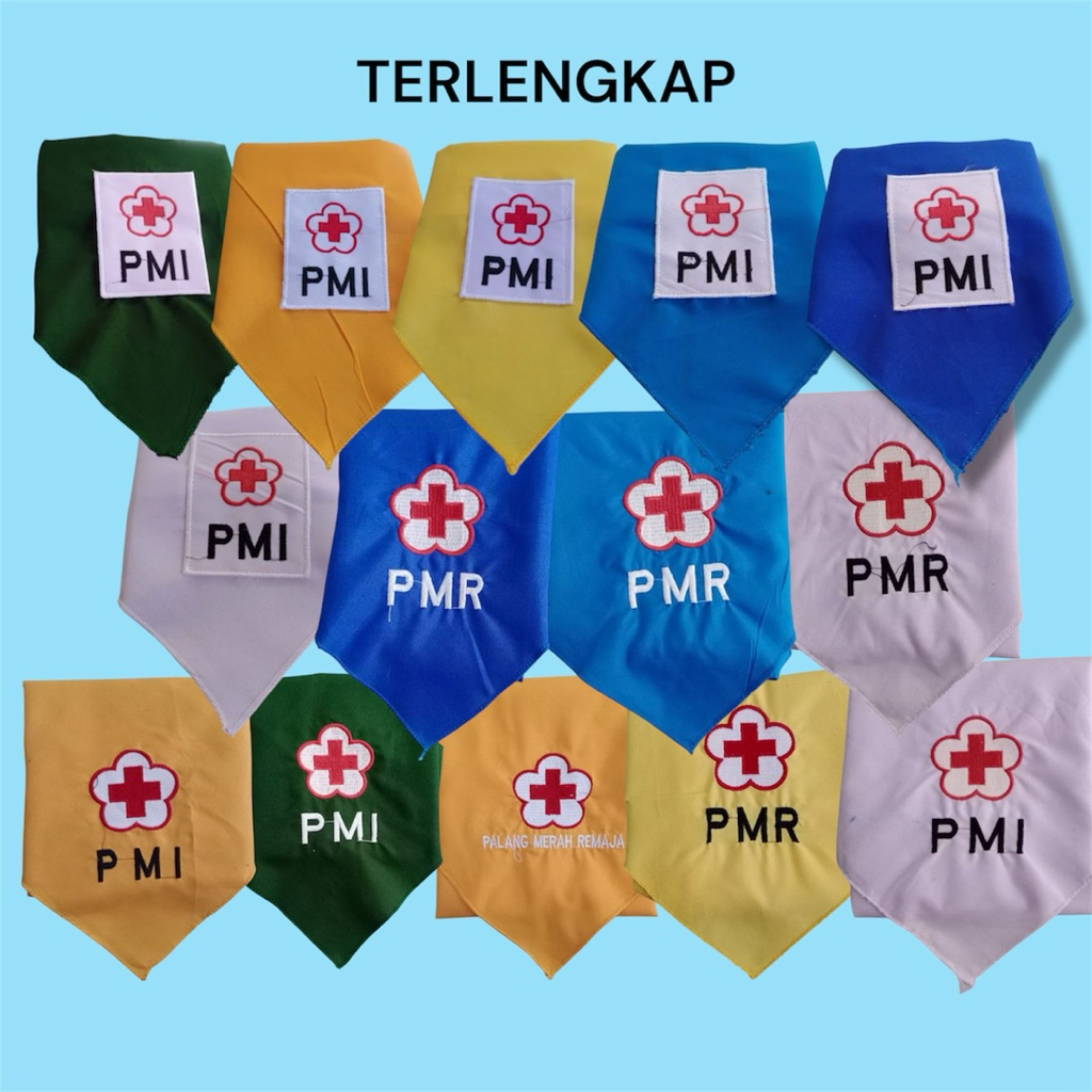 Syal Slayer PMI & PMR Wira Madya SD SMP SMA BORDIR