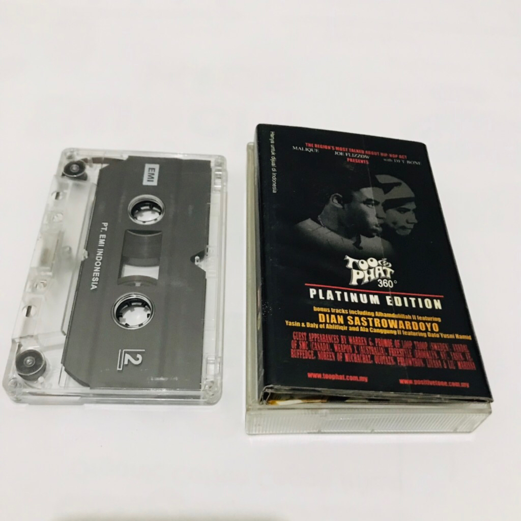 Kaset Pita TOO PHAT - 360 Platinum Edition - Kaset Pita Original