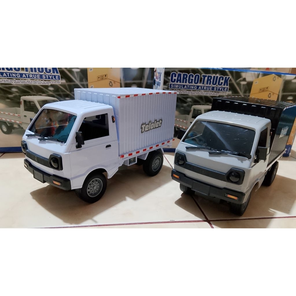 BYBO 285 mainan anak mobil RC truk box kargo remote control cargo carry DM33