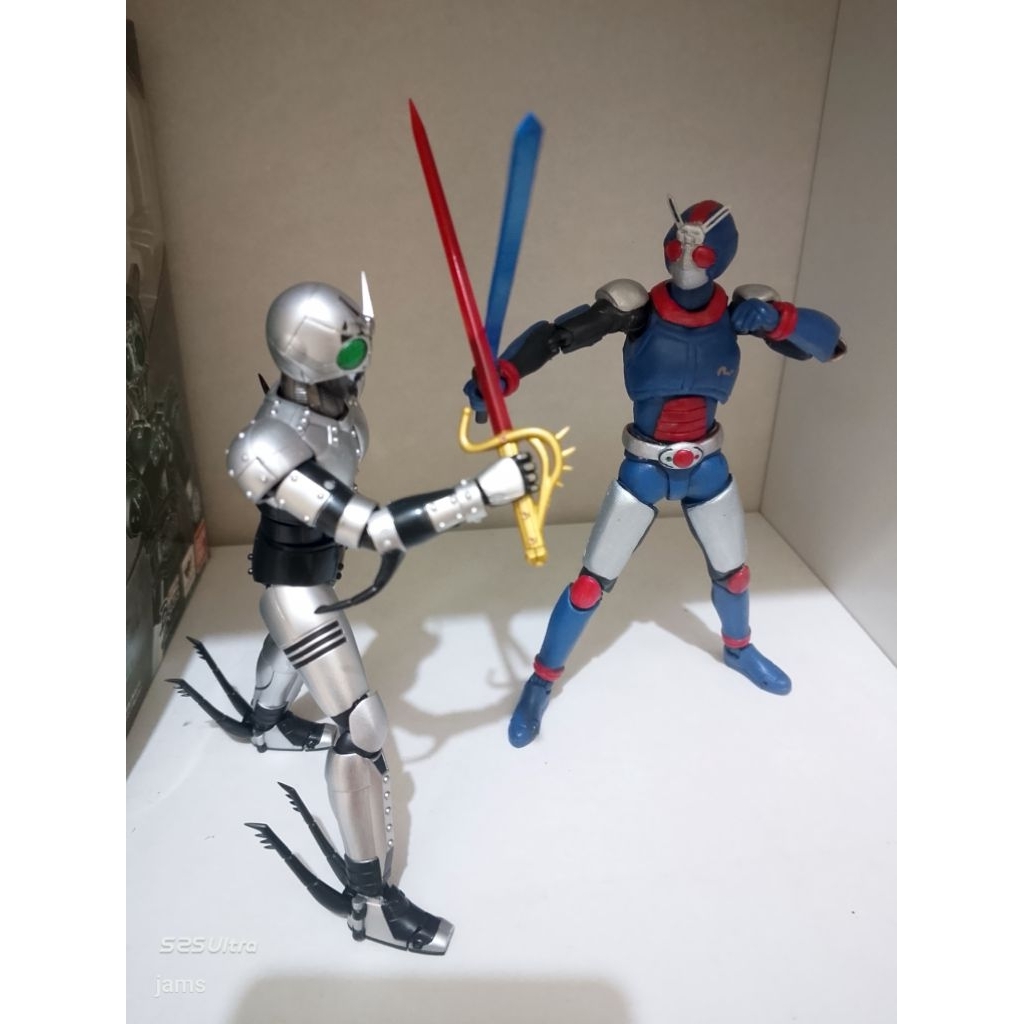 SHF Kamen rider Shadowmoon Ori bandai + RX Bio  custom