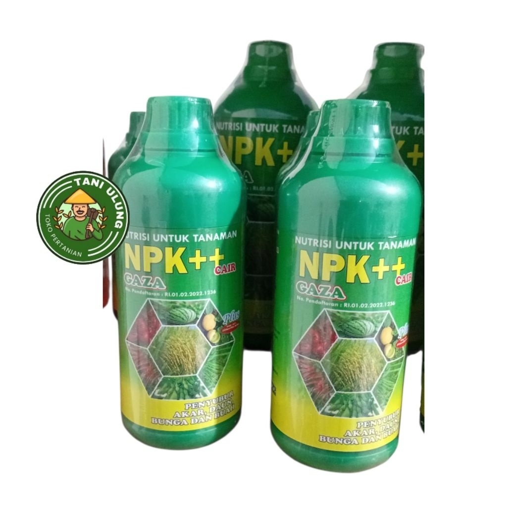 PUPUK CAIR NPK ++ GAZA KEMASAN 500 ML