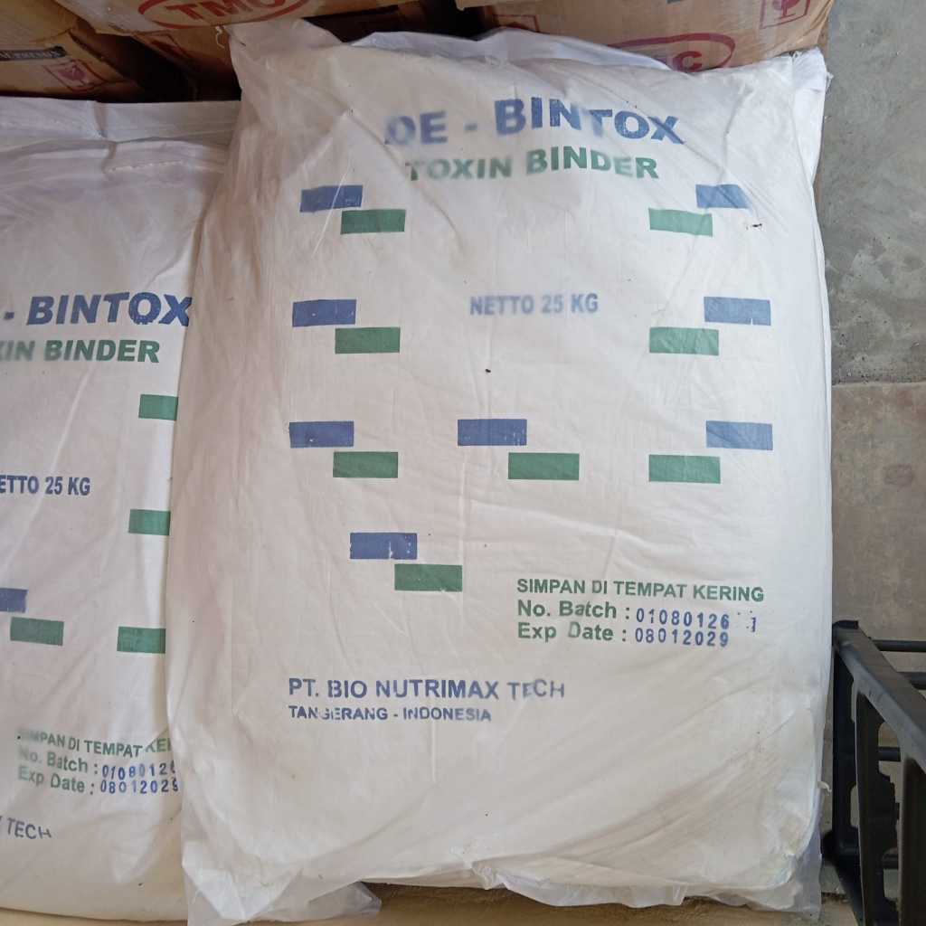 TOXIN BINDER untuk campuran pakan ternak 25kg(pengikat racun pada pakan ternak)
