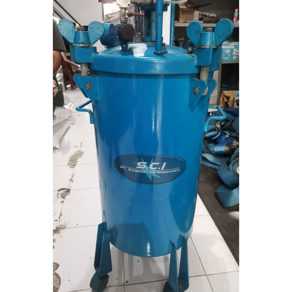 Paint Pod Mixer/ Mesin Pengaduk Cat 50 Liter (Bekas)