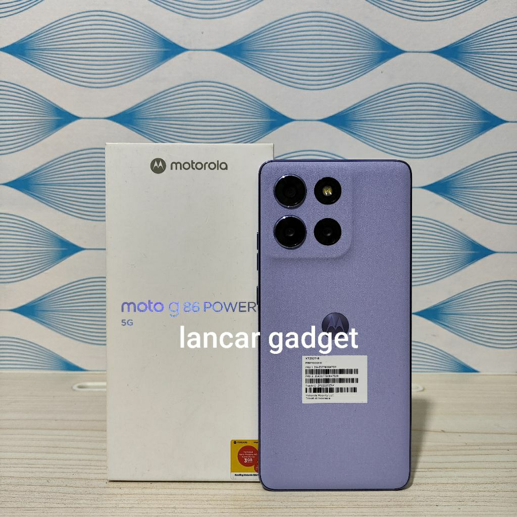 MOTOROLA MOTO G86 POWER 5G SECOND