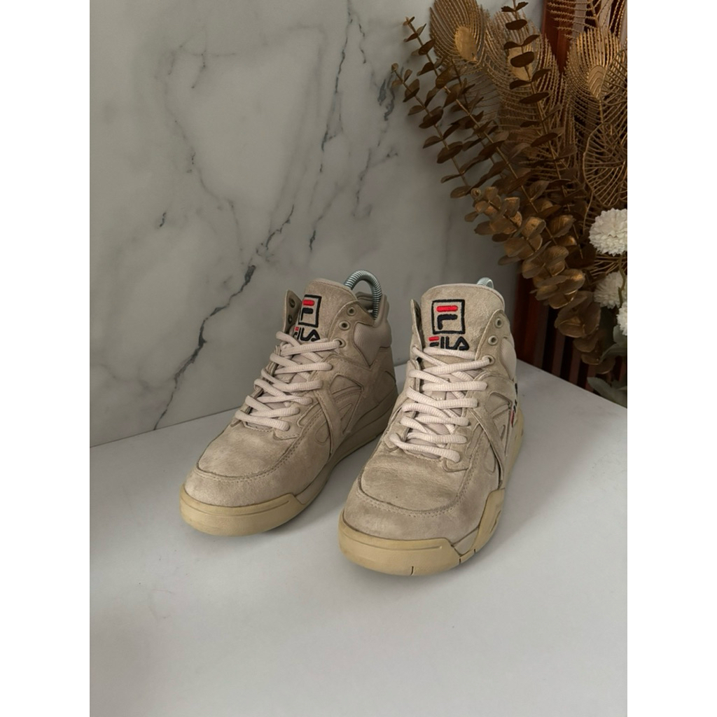 sepatu boot anak fila second original