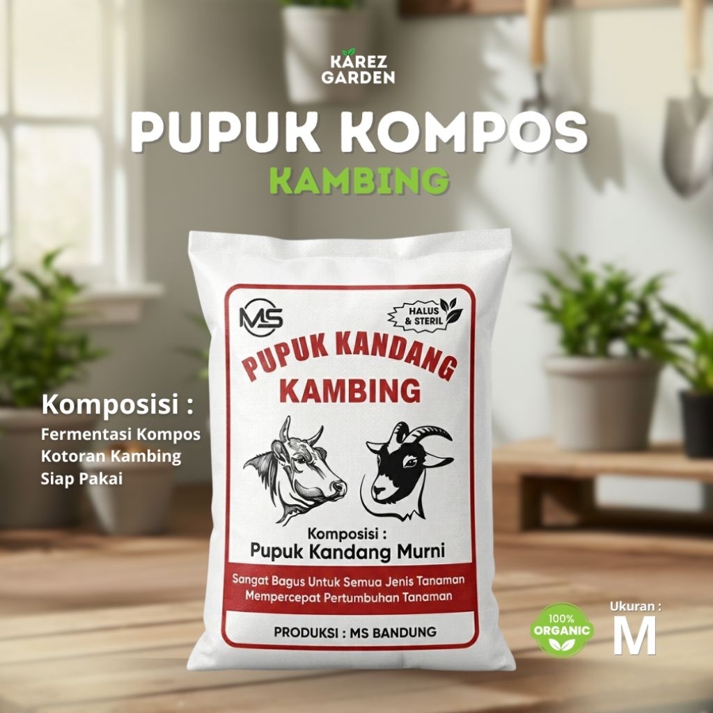 pupuk Kompos kambing fermentasi