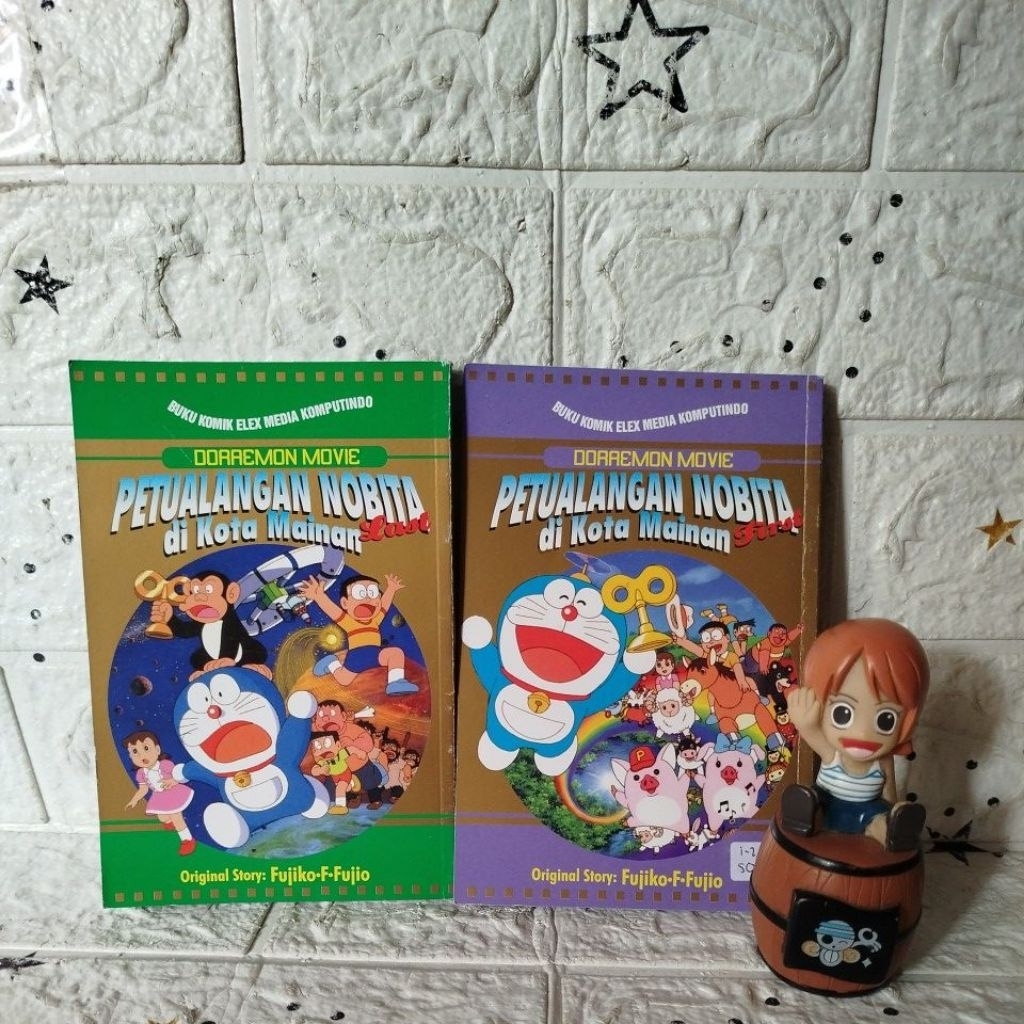 Komik Doraemon Movie Petualangan Nobita Di kota mainan FIRST & LAST FULL COLOR SET 1
