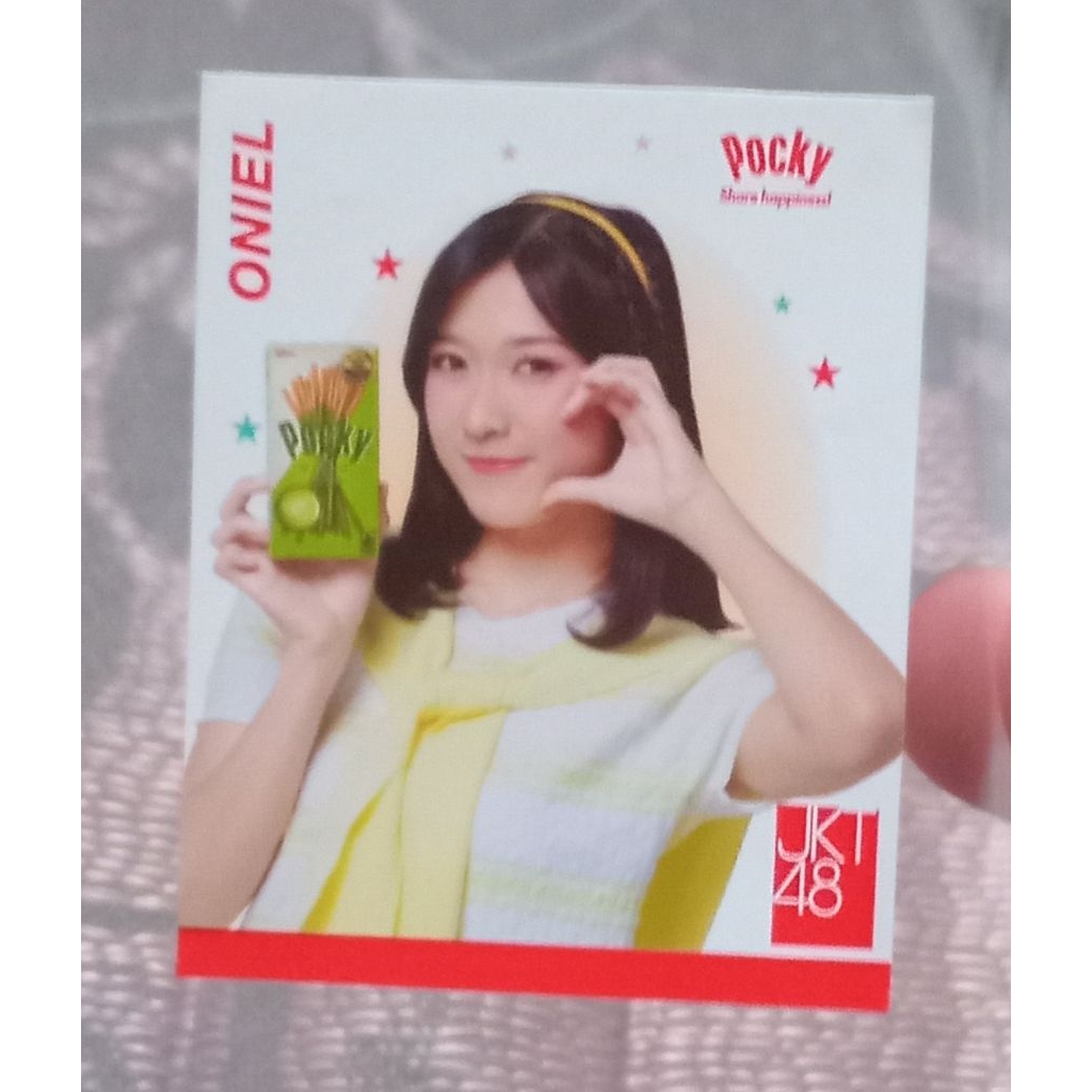 stiker pocky x jkt48 limited offc