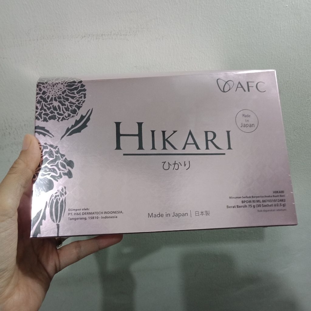 AFC Hikari suplemen mata dan otak original hikari