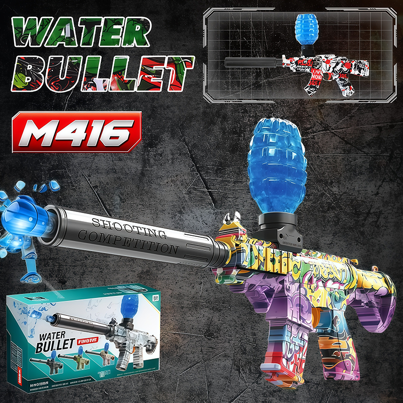 Mainan Pistol Anak AK47 Gel Blaster Water Blaster Gun Mainan Tembak Seru Outdoor