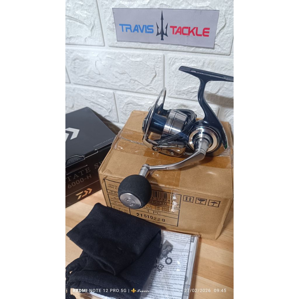 Reel Daiwa Certate 2021 6000H second