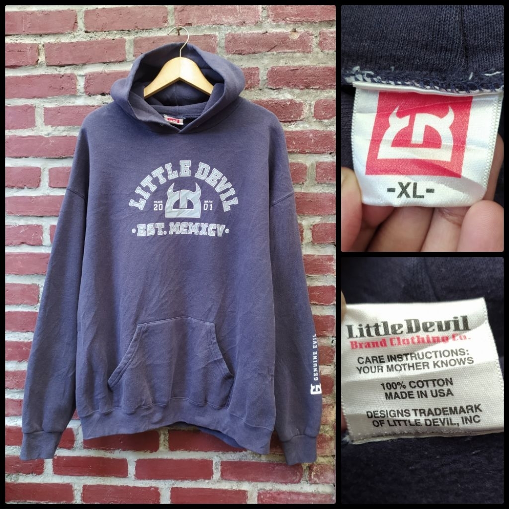 Hoodie Little Devil Made in USA