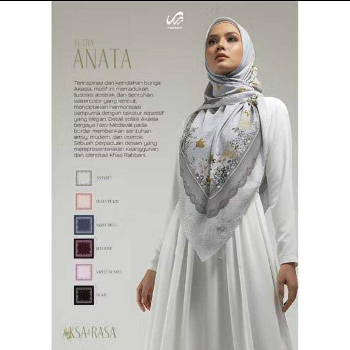 SEGI EMPAT MOTIF JUMBO TETRA ANATA 1.3 RABBANI ORI (130 X 130 CM)