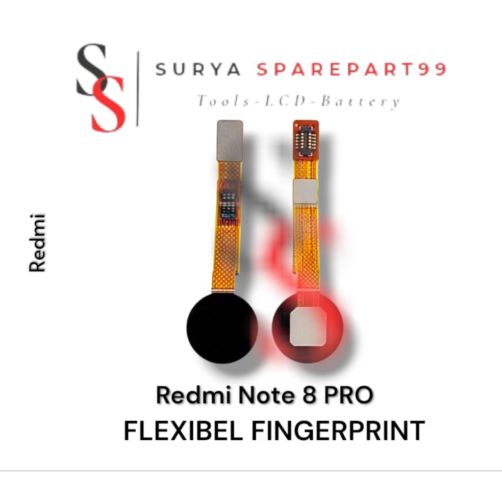 FLEXIBEL FINGERPRINT REDMI NOTE 8 PRO ORIGINAL