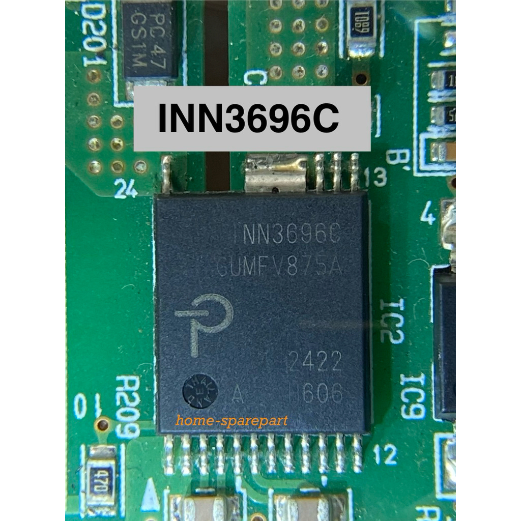 ic inn3696c / ic psu modul kulkas LG inverter