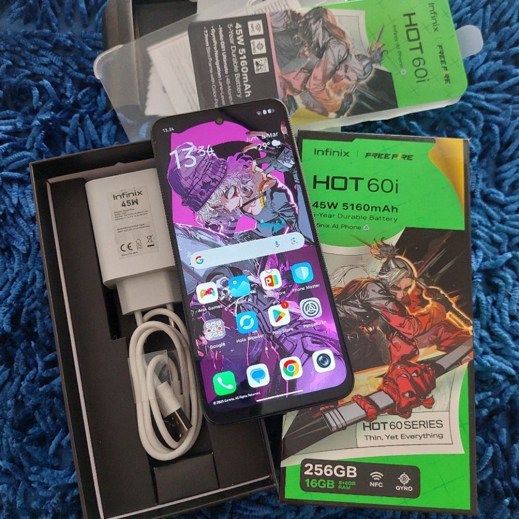 Infinix hot 60i 256gb second