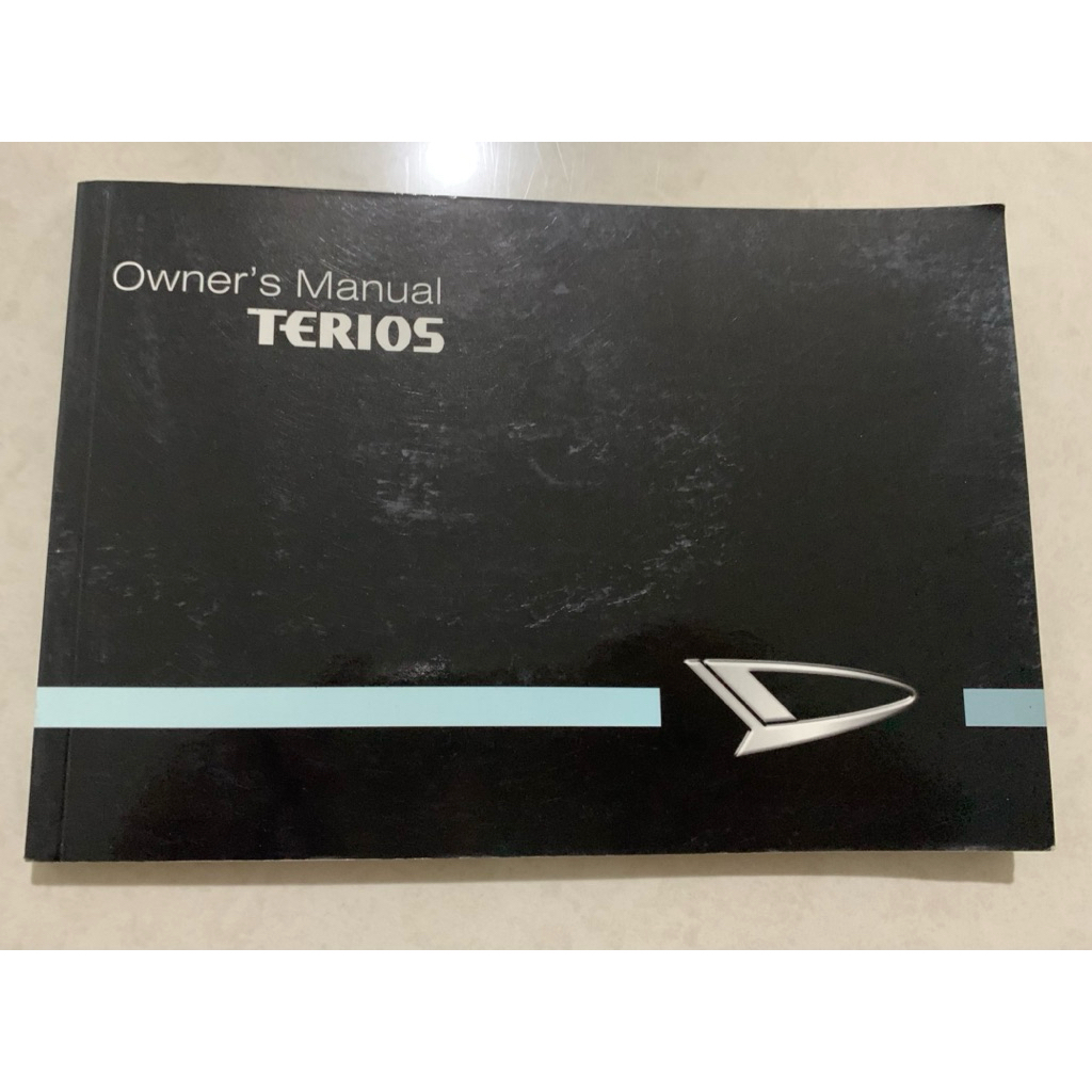 Manual Book Daihatsu Terios 2011 up