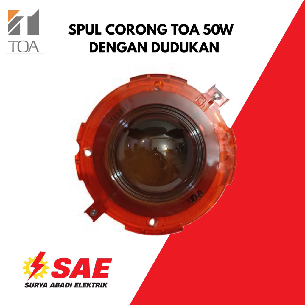 Spul / Spool TOA 50 Watt Original ZG-30D-B 50W dan Spul Spool TOA Pengeras Suara 25 Watt ZG-30D-A Or