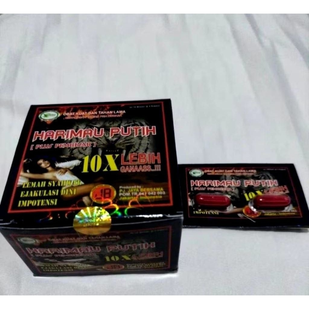 Ready10xHARIMAU_putih Original Dan Asli #(10)