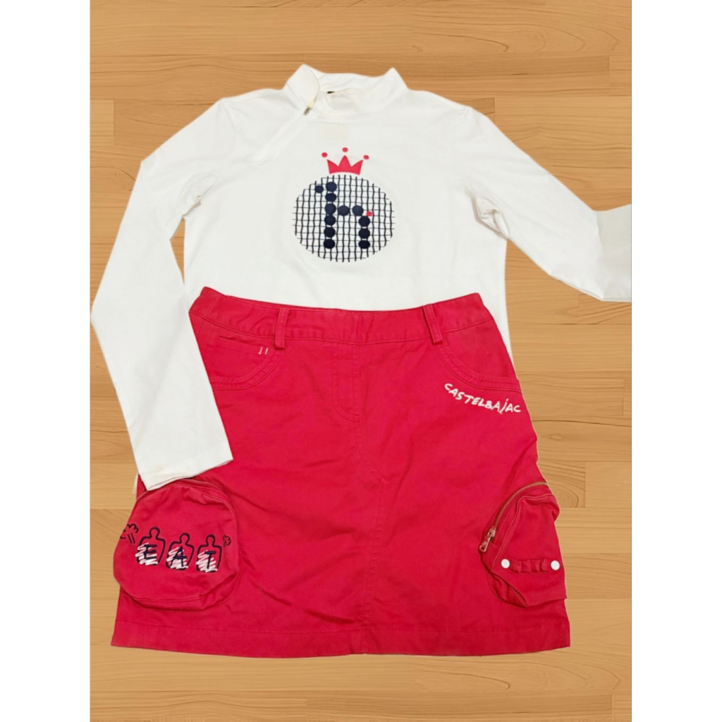 Baju Golf set wanita Hazzys X Castelbajac