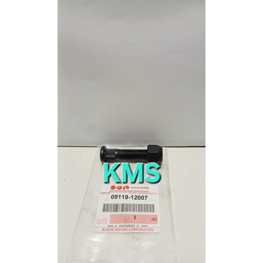 Baut Roda Panjang Hitam Futura T120SS Carry 1.0 ST100 09119-12007