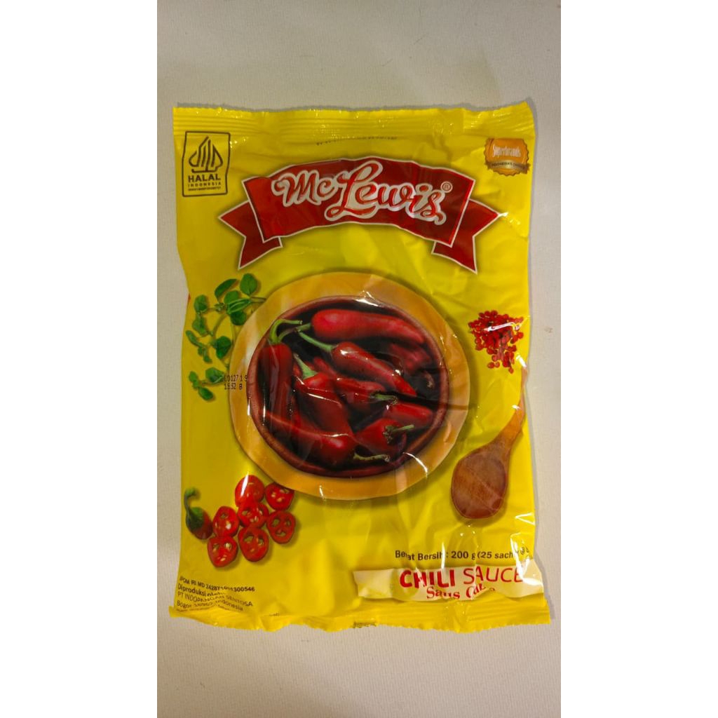 MC lewis extra hot sachet isi 25