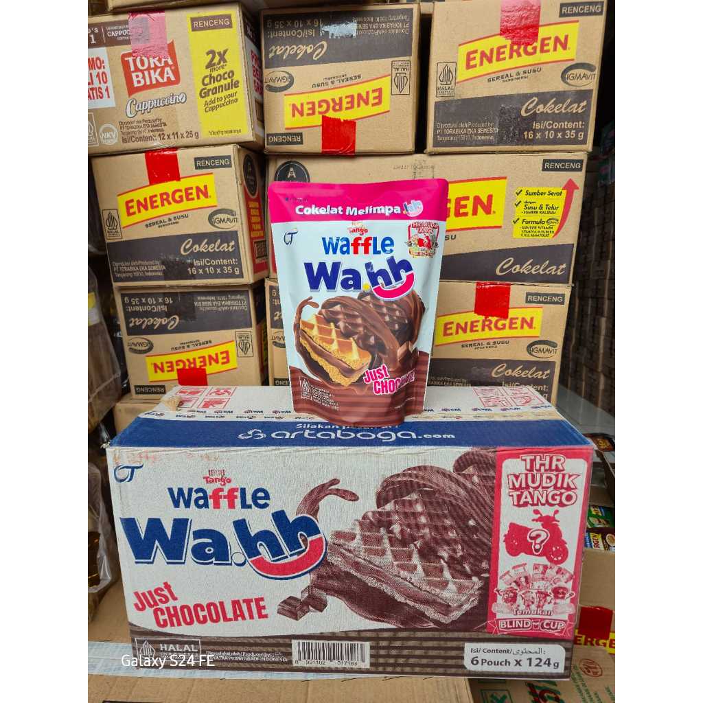 TANGO WAHH POUCH 124 GRAM/TANGO WAFFLE POUCH 180 GRAM