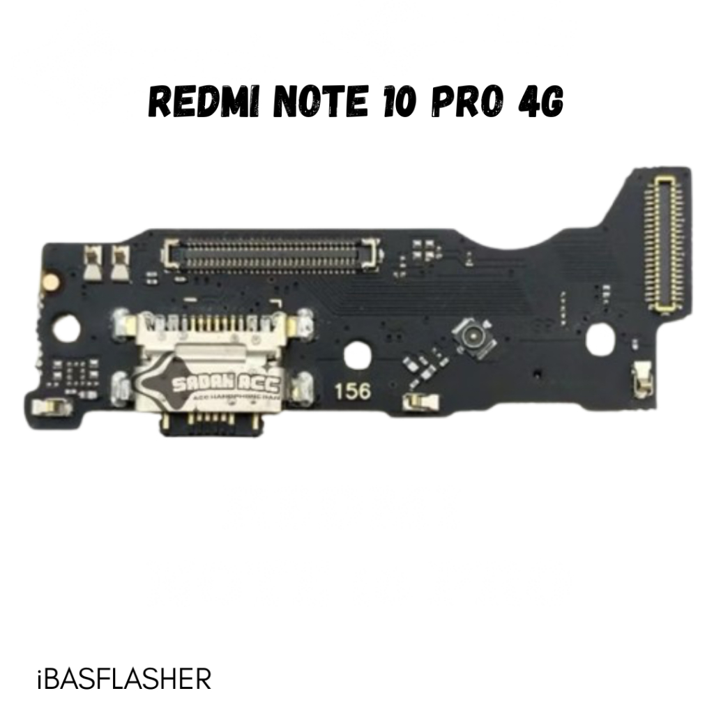 papan cas papan charger pcb cas papan konektor redmi note 10 pro 4G