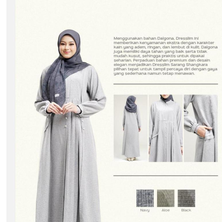 DRESSLIM SARANG SHANGKARA/SARIMBIT RABBANI