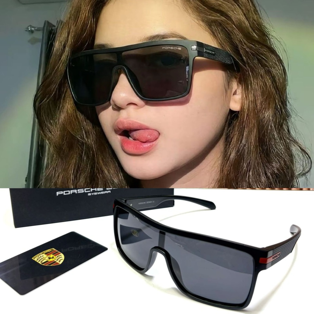 New Sungglases Grade Ori Kacamata Hitam Porsche Design 921 Lensa Polarized Sporty Unisex