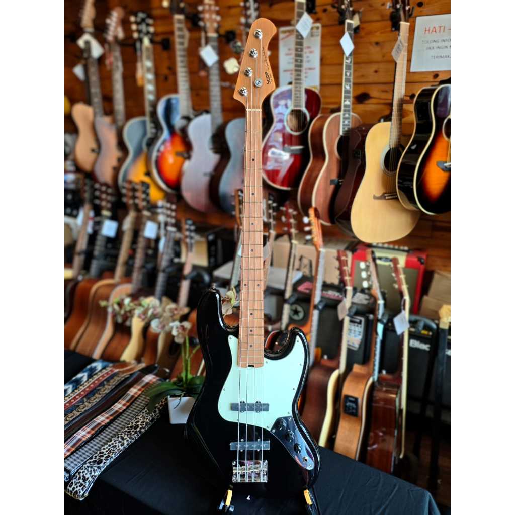 SQOE SJB600 JAZZ BASS BLACK/SQOE SJB600 JAZZ BASS BLACK
